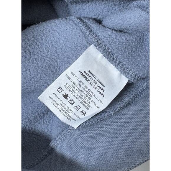 Nike Sportswear Club Fleece Hoodie Men's M Slate Blue Pullover Swoosh BV2654-493 - Picture 4 of 5